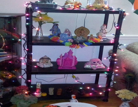 Golu for Navaratri in Canada at our home