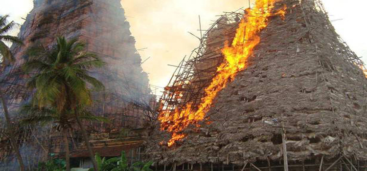 Christian Groups attacks Kalayarkoil Shiv Ji temple