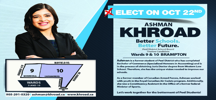Know your Candidate – Ashman Khroad