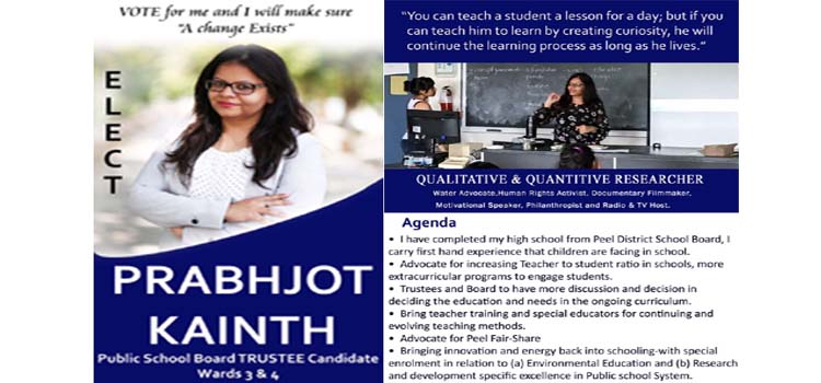 Know Your Candidate – Prabhjot Kainth