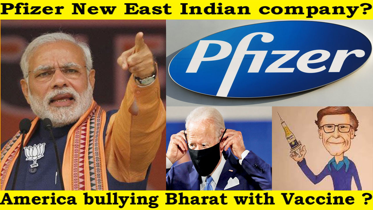 US President Biden desperate to sell pfizer vaccine to India?