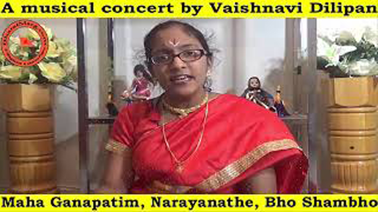 Musical concert by Vaishnavi Dilipan