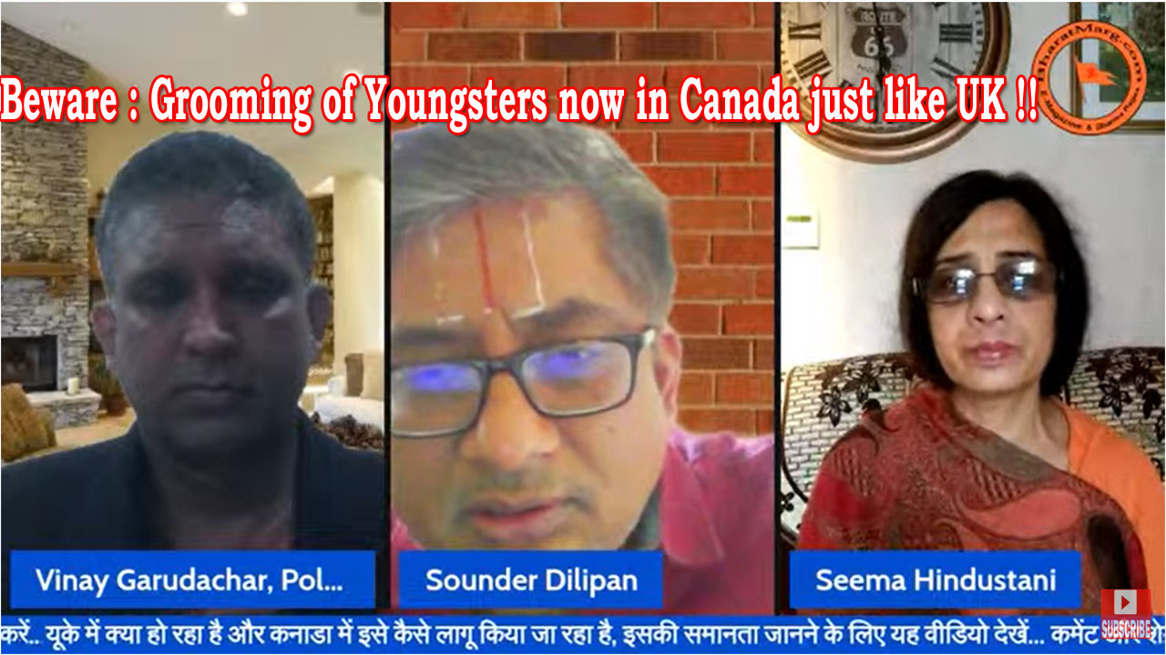 Beware : Grooming of Youngsters now in Canada just like UK !!