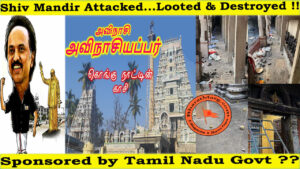 Shiv Mandir Attacked…Looted & Destroyed – Sponsored by Tamil Nadu Govt ??