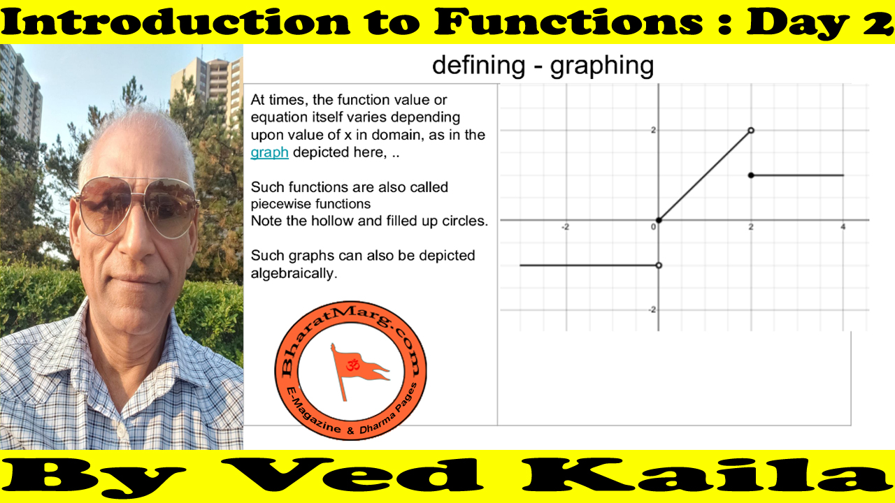 Introduction to Functions – Day 2 : Ved Kaila